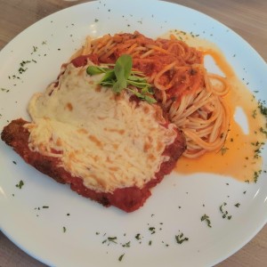 Milanesa de Ternera a la Parmesana