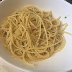 Espaguetti al oleo