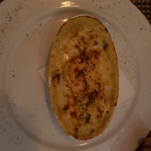 mariscos gratinados