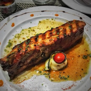 Corte de Rack de Cerdo al Grill