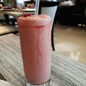 Limonada con fresas