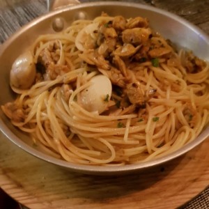 Pasta Vongole al Oleo