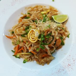 Pad Thai de Mariscos