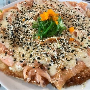 Pizza de sushi