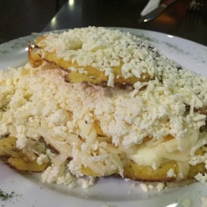 Cachapas - Cuatro quesos