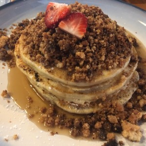 Cramble pancakes