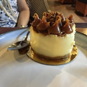 cheesecake de dulce de leche