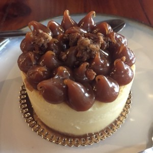 Cheesecake de dulce de leche 