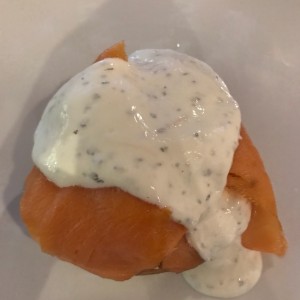 Huevos con Salmon