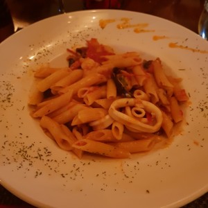 pasta con mariscos