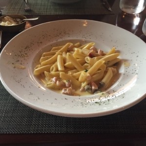 Penne carbonara