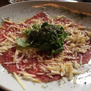 carpaccio de res