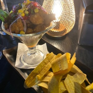 Entradas - Ceviche Frito