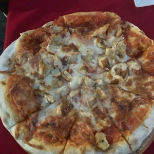 Pizza de pollo 