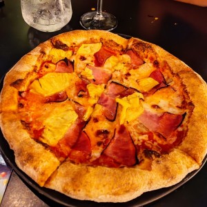 pizza personal hawaiana