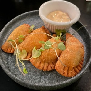 Empanaditas de zuchini y queso