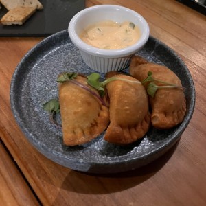 Empanaditas de zuchini y queso