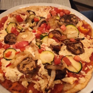 pizza vegana 