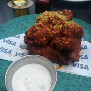 Buffalo Blue Cheese Crumble Wings