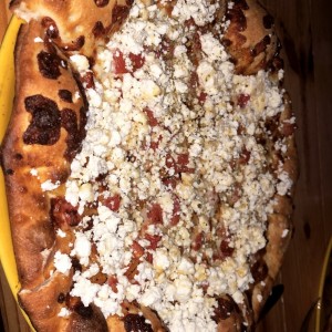 pizza de queso feta