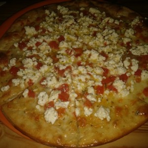 Pizza queso feta