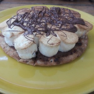 Pizza de Nutella