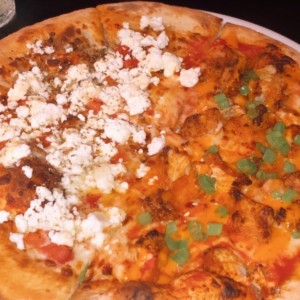 pizza miel y queso feta