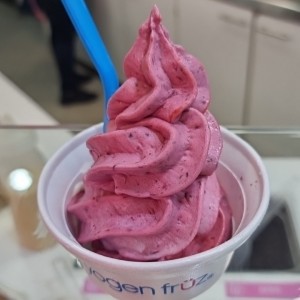 yogurt con mix berries