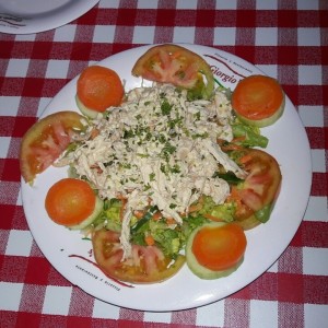 Ensalada de pollo