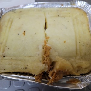 pastel de yuca/pollo