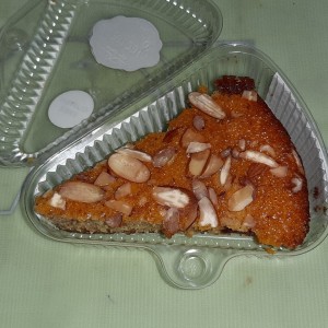 Cake Gluten free de almendras