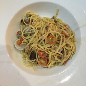 Fetuccini o linguini vongole