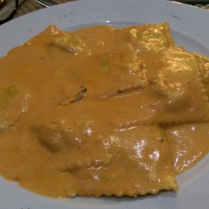 Ravioli de espinaca