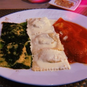 Trio de pastas