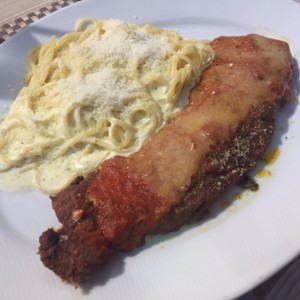 Secondi piatti - Pollo alla parmigiana