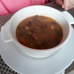 Sopa de minestrones
