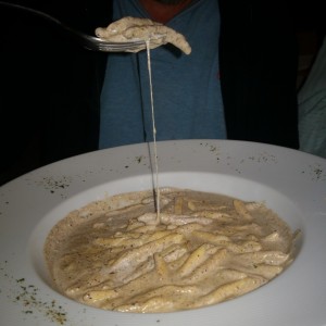 fusilli tartufo