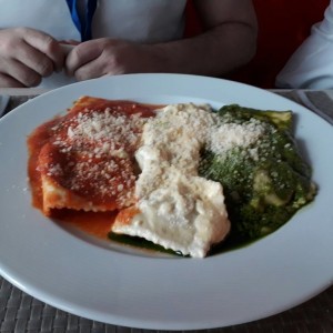 Ravioli Tricolor