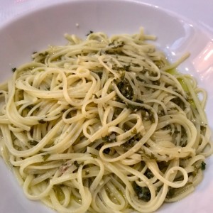 Linguini al oleo