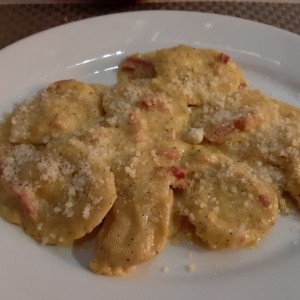 raviolis de zapallo