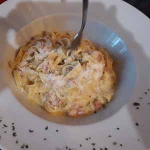 Fettucine Carbonara