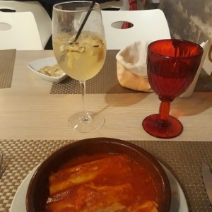 Canelones y Sangria Clara