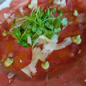 Antipasti - Carpaccio di manzo