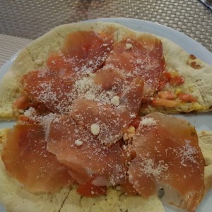 focaccia de prosciutto