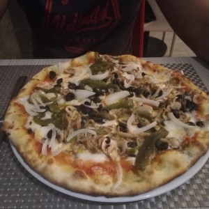 pizza vegetariana deliciosa