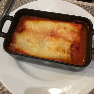 Pastas especiales - Cannelloni rossini