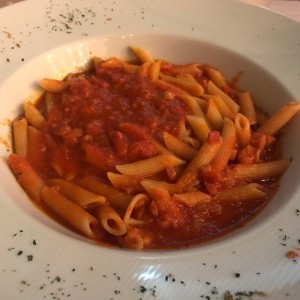 penne a la amatriciana