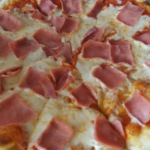 pizza de jamon