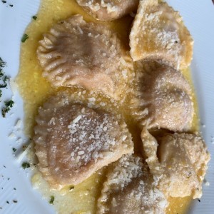 Raviolis de zapallo 