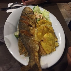 Pescado frito